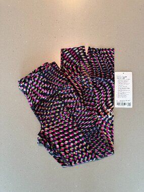 Lululemon Fast and Free High-Rise Tight 25" 🦄 SeaWheeze To The Beat Raspberry